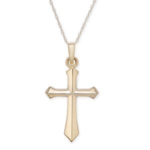 🎉SALE🎉Cross Pendant in 14K Yellow Gold